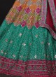 Attractive Silk Multi Color Lehenga Choli